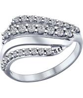 Серебряное кольцо SOKOLOV 94011964_s с фианитами