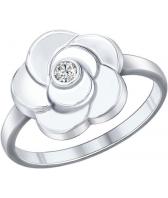Серебряное кольцо SOKOLOV 94011983_s с фианитом