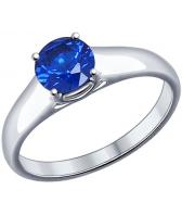 Серебряное кольцо SOKOLOV 94012018_s с фианитом