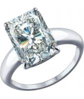 Серебряное кольцо SOKOLOV 94012078_s с фианитом