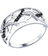 Серебряное кольцо SOKOLOV 94012223_s с фианитами