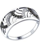 Серебряное кольцо SOKOLOV 94012232_s с фианитами
