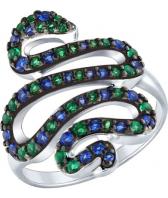 Серебряное кольцо SOKOLOV 94012586_s с фианитами