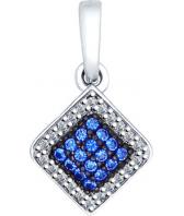 Серебряный кулон SOKOLOV 94031789_s c фианитом