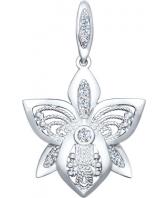 Серебряный кулон SOKOLOV 94031835_s c фианитом