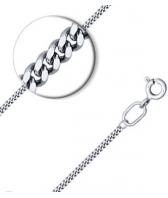 Серебряная цепочка на шею SOKOLOV 968020502_s с панцирным плетением