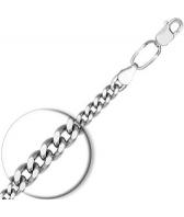 Мужская серебряная цепочка на шею SOKOLOV 968021002_s с панцирным плетением