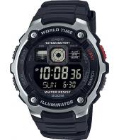 Мужские японские наручные часы Casio AE-2000W-1B с хронографом