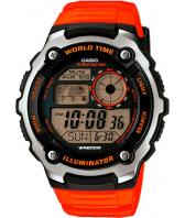 Мужские японские наручные часы Casio AE-2100W-4A с хронографом