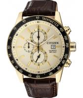 Мужские японские наручные часы Citizen AN3602-02A с хронографом