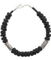 Браслет текстильный SWANKY BCH1LSS300-CHERNYJ-sw