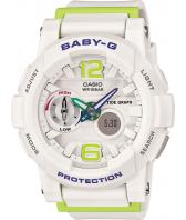 Женские японские наручные часы Casio BGA-180-7B2 с хронографом