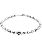 Мужской браслет из бусин Mr.Jones BNS028 с гематитом