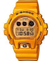 Мужские японские наручные часы Casio G-SHOCK DW-6900GD-9E с хронографом