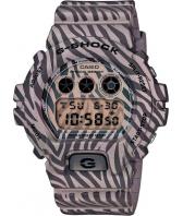 Мужские японские наручные часы Casio G-SHOCK DW-6900ZB-8E с хронографом