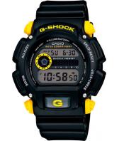 Мужские японские наручные часы Casio G-SHOCK DW-9052-1C9 с хронографом