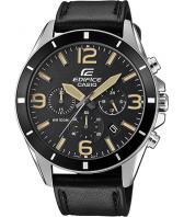 Мужские японские наручные часы Casio Edifice EFR-553L-1B с хронографом