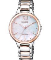 Женские японские наручные часы Citizen EM0556-87D