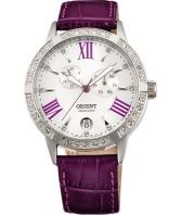 Женские японские механические наручные часы Orient ET0Y004W