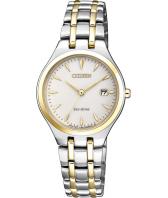Женские японские наручные часы Citizen EW2484-82B