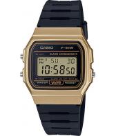 Мужские японские наручные часы Casio F-91WM-9A с хронографом