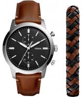 Мужские наручные часы Fossil FS5394SET с хронографом