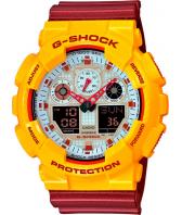 Мужские японские наручные часы Casio G-SHOCK GA-100CS-9A с хронографом