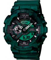 Мужские японские наручные часы Casio G-SHOCK GA-110CM-3A с хронографом