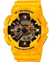 Мужские японские наручные часы Casio G-SHOCK GA-110CM-9A с хронографом