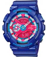 Женские японские наручные часы Casio G-SHOCK GMA-S110HC-2A с хронографом