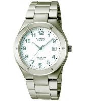 Мужские японские титановые наручные часы Casio LIN-164-7A