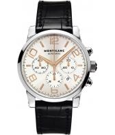 Мужские швейцарские механические наручные часы Montblanc MB101549 с хронографом