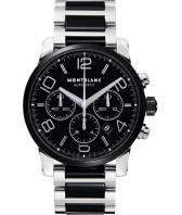 Мужские швейцарские механические наручные часы Montblanc MB103094 с хронографом