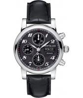 Мужские швейцарские механические наручные часы Montblanc MB106467 с хронографом