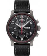 Мужские швейцарские механические наручные часы Montblanc MB112604 с хронографом