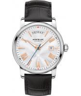 Мужские швейцарские механические наручные часы Montblanc MB114853