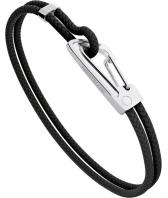 Мужской кожаный браслет Montblanc MB11499068