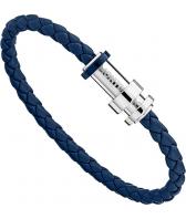 Мужской кожаный браслет Montblanc MB11654560