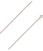 Золотая цепочка на шею Национальное Достояние NC-12-002-0-25 с панцирным плетением