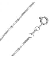 Цепочка из белого золота Национальное Достояние NC-18-002-3-0-25 с панцирным плетением