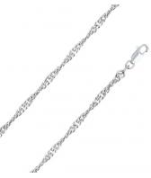 Серебряная цепочка на шею Национальное Достояние NC-22-028-3-0-60