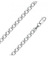 Мужская серебряная цепочка на шею Национальное Достояние NC-22-076-3-0-70