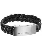Мужской кожаный браслет Police PJ.25152BLB/01-S