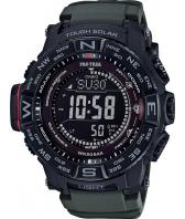 Женские японские наручные часы Casio Pro Trek PRW-3510Y-8E с хронографом