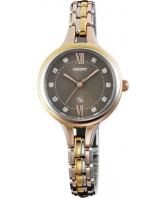Женские японские наручные часы Orient QC15002K