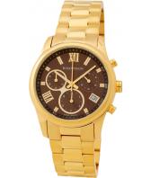 Женские наручные часы Romanson RM6A01HLG(BROWN) с хронографом