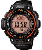 Мужские японские наручные часы Casio SGW-1000B-4A с хронографом