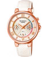 Женские японские наручные часы Casio SHE-3041PGL-7A
