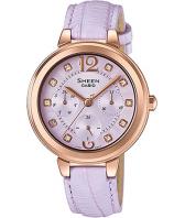 Женские японские наручные часы Casio SHE-3048PGL-6A