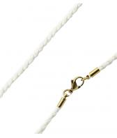 Кожаный шнурок Swanky SK9MZ300-BELYJ